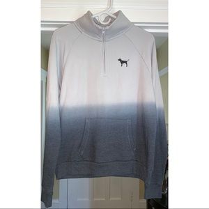 VS Pink half zip